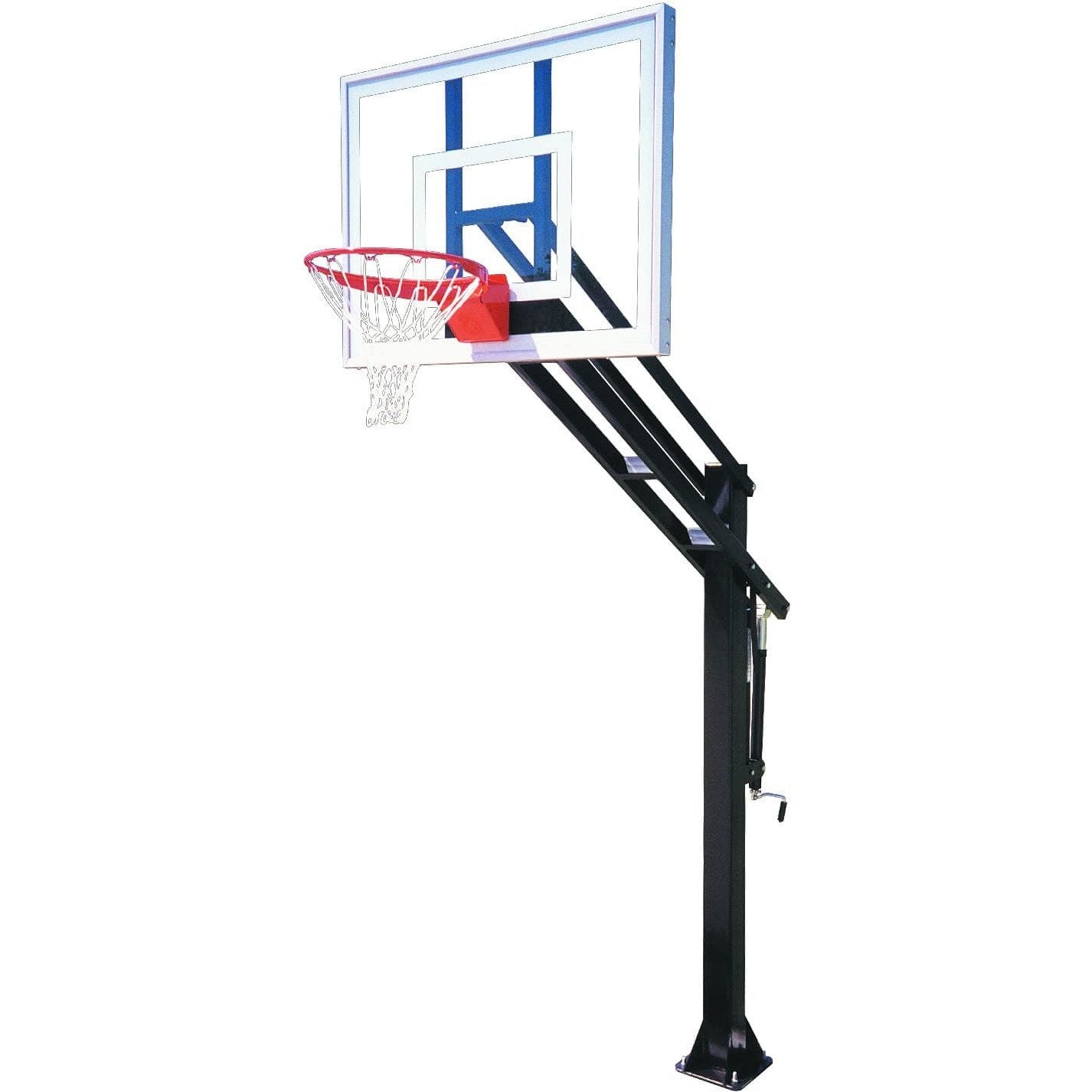 First Team Force In-Ground Adjustable Basketball Goal - Force IIIc