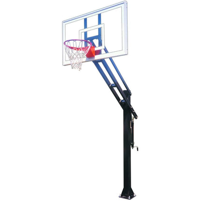 First Team Force In-Ground Adjustable Basketball Goal - Force IIIc