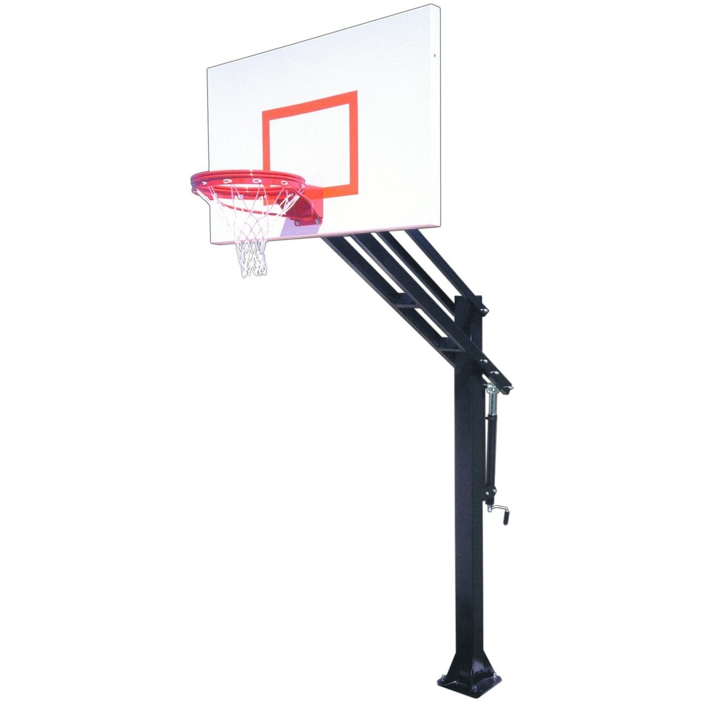 First Team Force In-Ground Adjustable Basketball Goal - Force IIIc