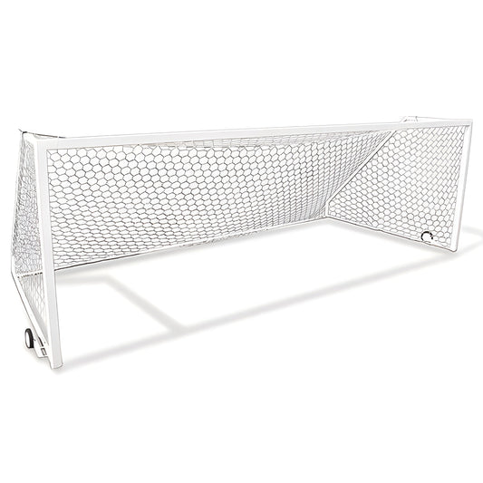 First Team Golden Goal 44 Square Aluminum Portable Soccer Goals (Pair) - Golden Goal 44 Elite-PB