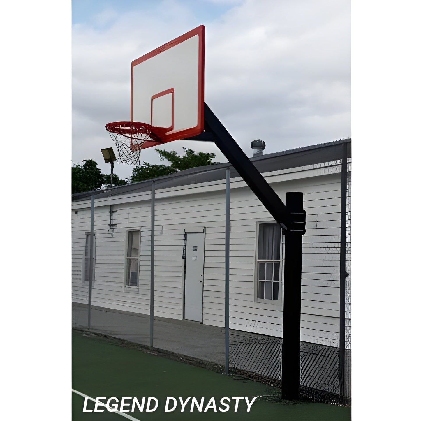 First Team Legend Fixed Height In-Ground Basketball Goal - Legend Supreme