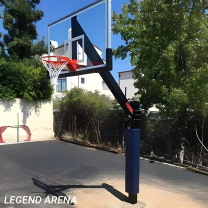First Team Legend Fixed Height In-Ground Basketball Goal - Legend Supreme