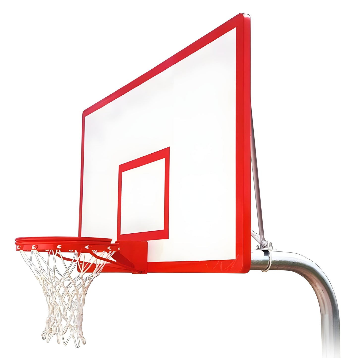 First Team RuffNeck Fixed Height In-Ground Basketball Goal - RuffNeck Extreme