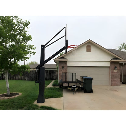 First Team Stainless Olympian In Ground Adjustable Basketball Goal - Stainless Olympian Supreme