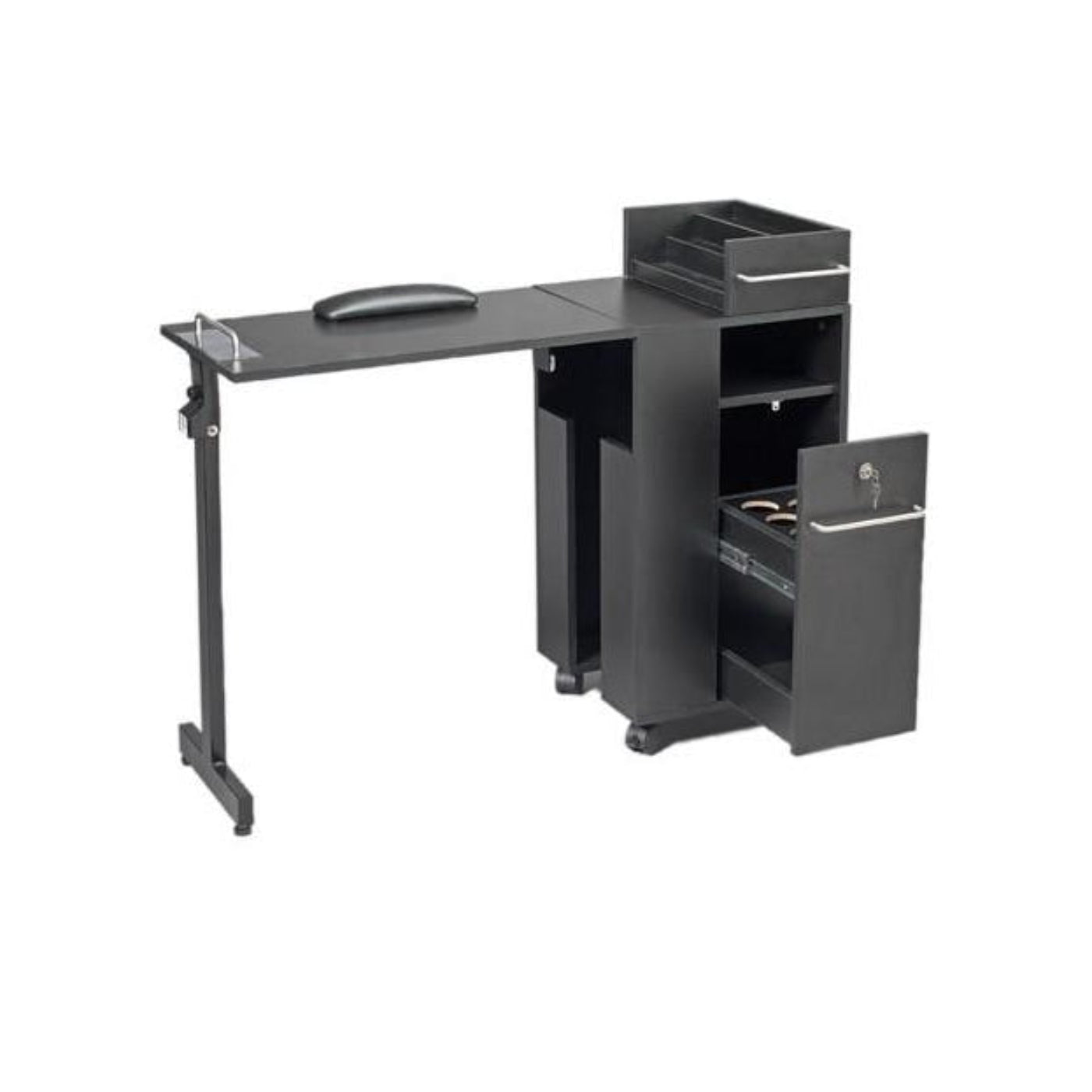 Pibbs Folding Manicure Table Black Pibbs - PIB-2009-Cherry