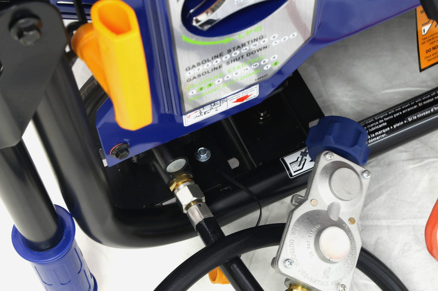 Ford-FG7750PBE 7,750W Dual Fuel Portable Generator with Switch & Go Technology - PowerGen USA - FG7750PBE