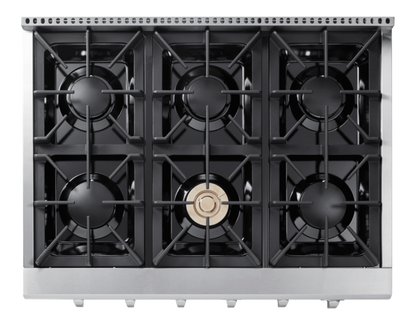 THOR KITCHEN HRT3618U Thor Kitchen 36-inch Professional Gas Rangetop - Model Hrt3618u - HRT3618U