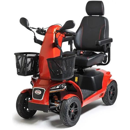 FreeRider FR1 Bariatric 4-Wheel Mobility Scooter Red / 50AH