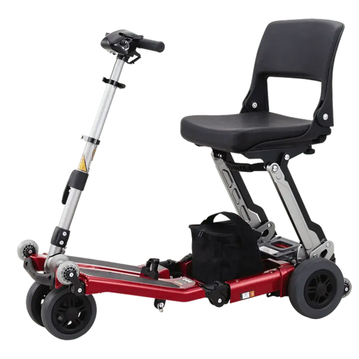 FreeRider Luggie Classic II Folding Mobility Scooter RED CLASSIC II