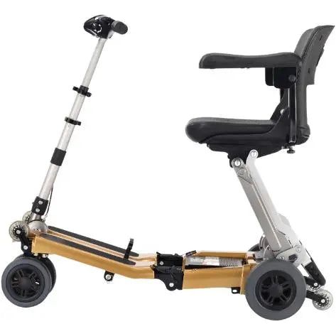 FreeRider Luggie Golden Elite Folding 4-Wheel Mobility Scooter