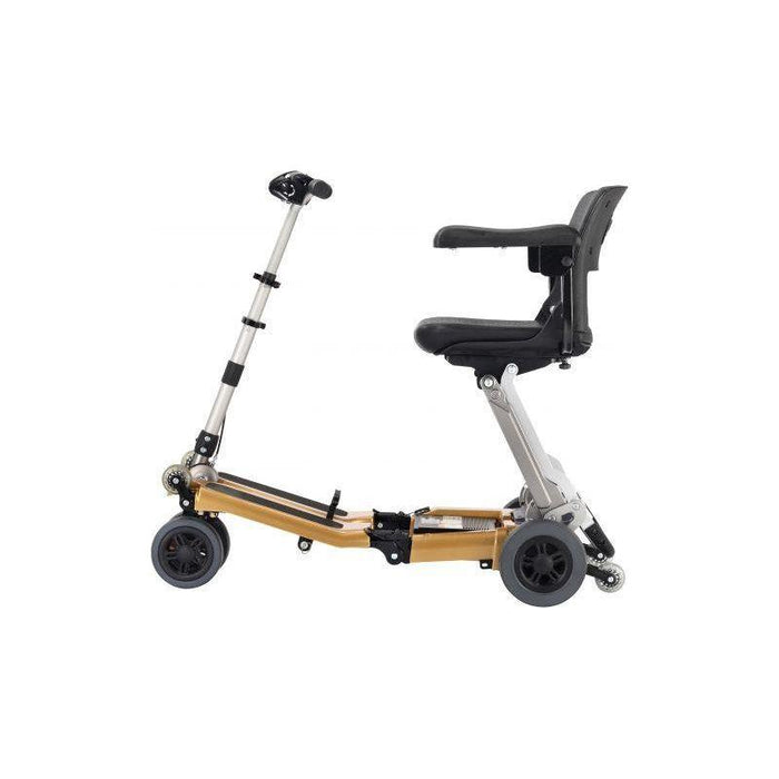 FreeRider Luggie Golden Elite Folding 4-Wheel Mobility Scooter