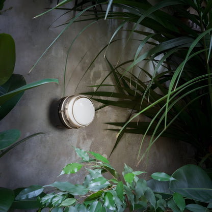 Oluce Fresnel Outdoor Wall Lamp - OL-FRESNEL-1148-BL