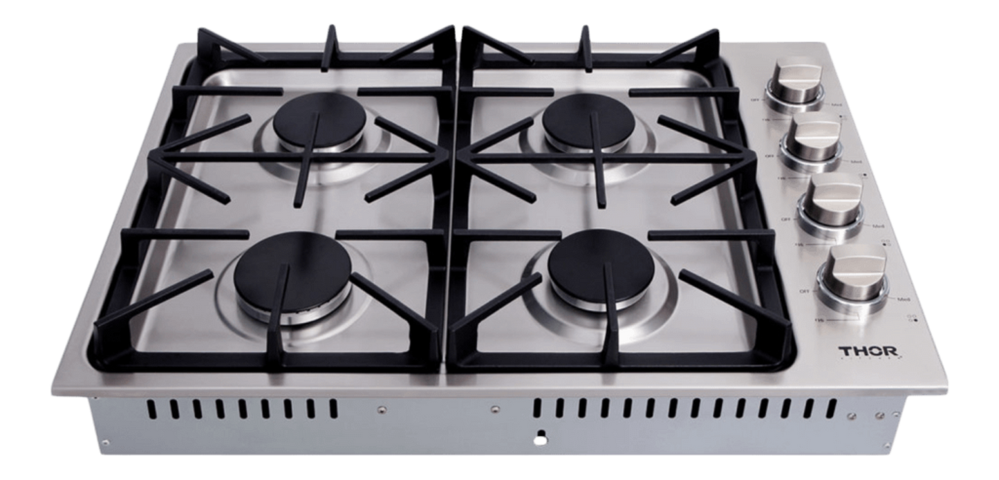 THOR KITCHEN TGC3001 Thor Kitchen 30-inch Professional Drop-in Gas Cooktop - Model Tgc3001 - TGC3001