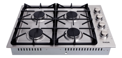 THOR KITCHEN TGC3001 Thor Kitchen 30-inch Professional Drop-in Gas Cooktop - Model Tgc3001 - TGC3001