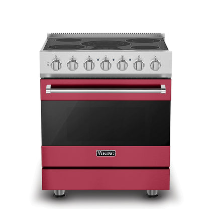 VIKING 30" Self-Cleaning Electric Range Viking 3 Series Red - RVER33015BVA