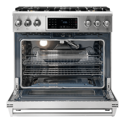 Thor Kitchen 36-Inch Tilt Panel Gas Range - Professional - TRG3601