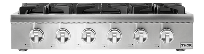 THOR KITCHEN HRT3618U Thor Kitchen 36-inch Professional Gas Rangetop - Model Hrt3618u - HRT3618U