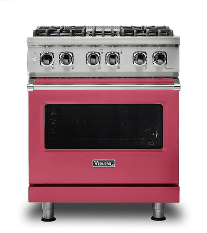 VIKING 30" Dual Fuel Range Viking 5 Series Red - VDR5304BVA