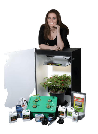 Dealzer Grandma's Secret Garden 6.0 4 Plant LED Grow Box New - GSG6