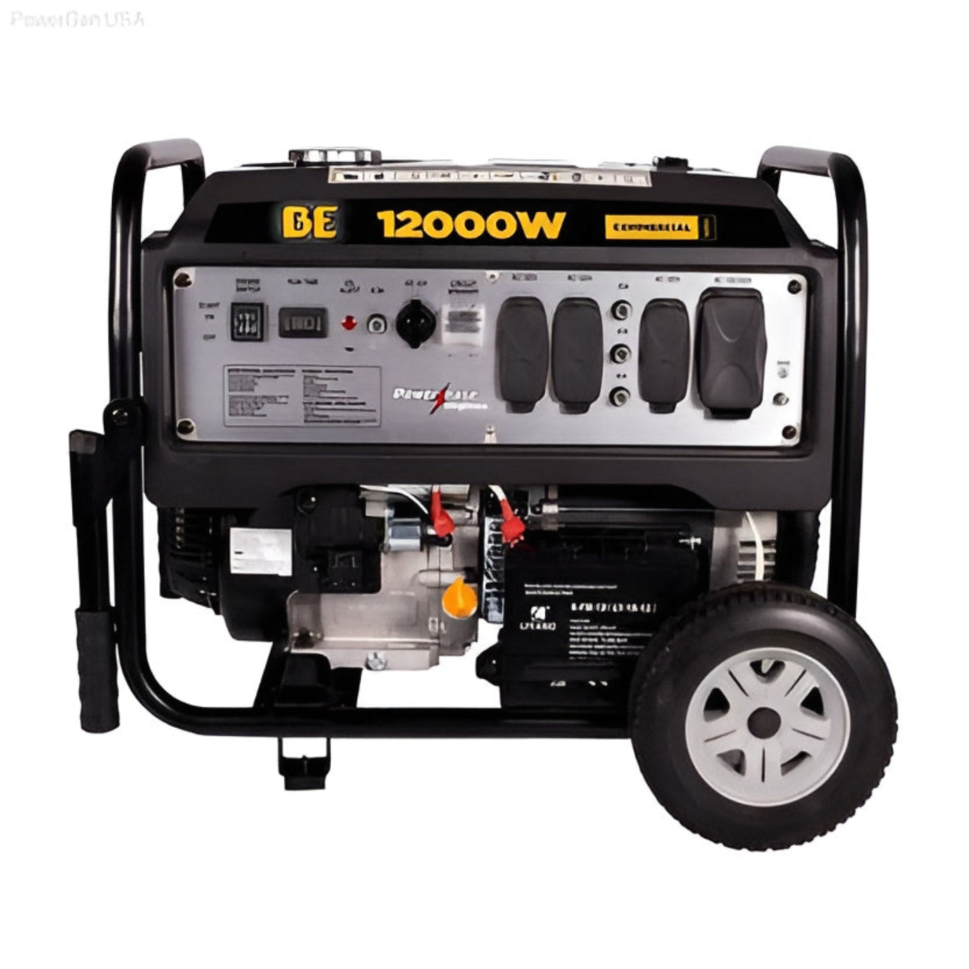 BE Power Equipment 12000 Watt Electric Start Generator - PowerGen USA - BE12000ES