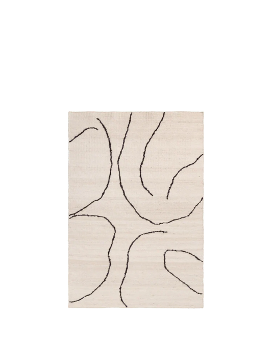 Ferm Living Gesso Jute Rug - 1104271100