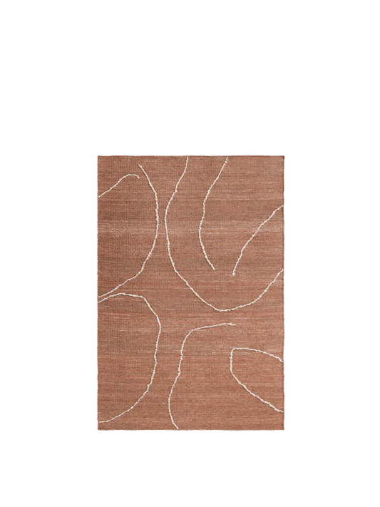 Ferm Living Gesso Jute Rug - 1104271100
