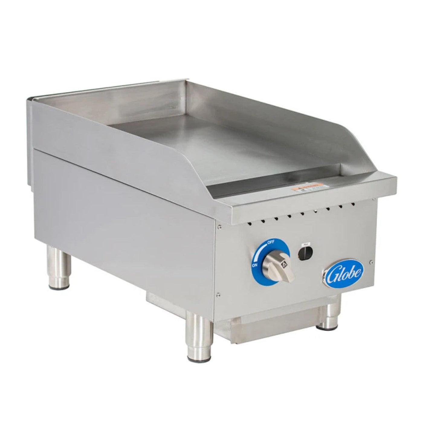 Globe GG15G 15" Countertop Gas Griddle - 30,000 BTU - GLGG15G