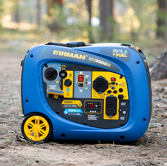 Firman WH03042 3000W/3300W 30 Amp Electric Start Parallel Ready Dual Fuel Inverter Generator New WH03042