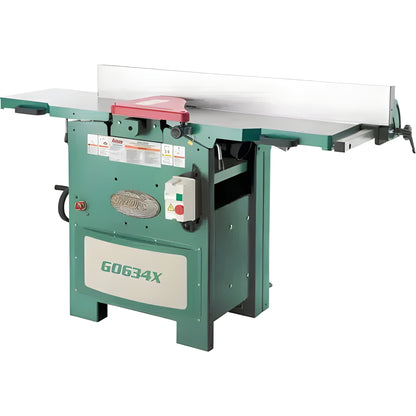 Grizzly Industrial 12" 5 HP Planer/Jointer with V-Helical Cutterhead - G0634X