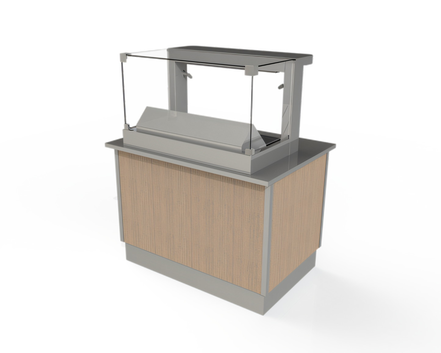 Vollrath 69718S-1-SL 4-Series Signature Server Induction-Based Warming Equipment - 69718S-1-SL