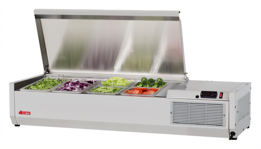 Turbo Air E-line Refrigerated Prep Tables - CTST-1200-13-N