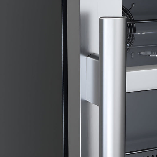 Avallon 30 Inch Wide 172 Can Energy Efficient Beverage Center with LED Lighting, Double Pane Glass, Touch Control Panel and Lockable Doors - ABR152SGDUAL