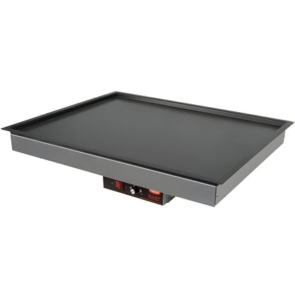Hatco 31.5" Glo-Ray Built-In Rectangular Aluminum Heated Shelf Food Warmer with Recessed Top- 120V/665W - GRSBF-30-I
