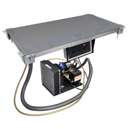 Hatco -S 24" Innovative Hot/Cold Built-In Swanstone Shelf Food Warmer with Flush Top - 120V/804W - HCSSBF-24-S