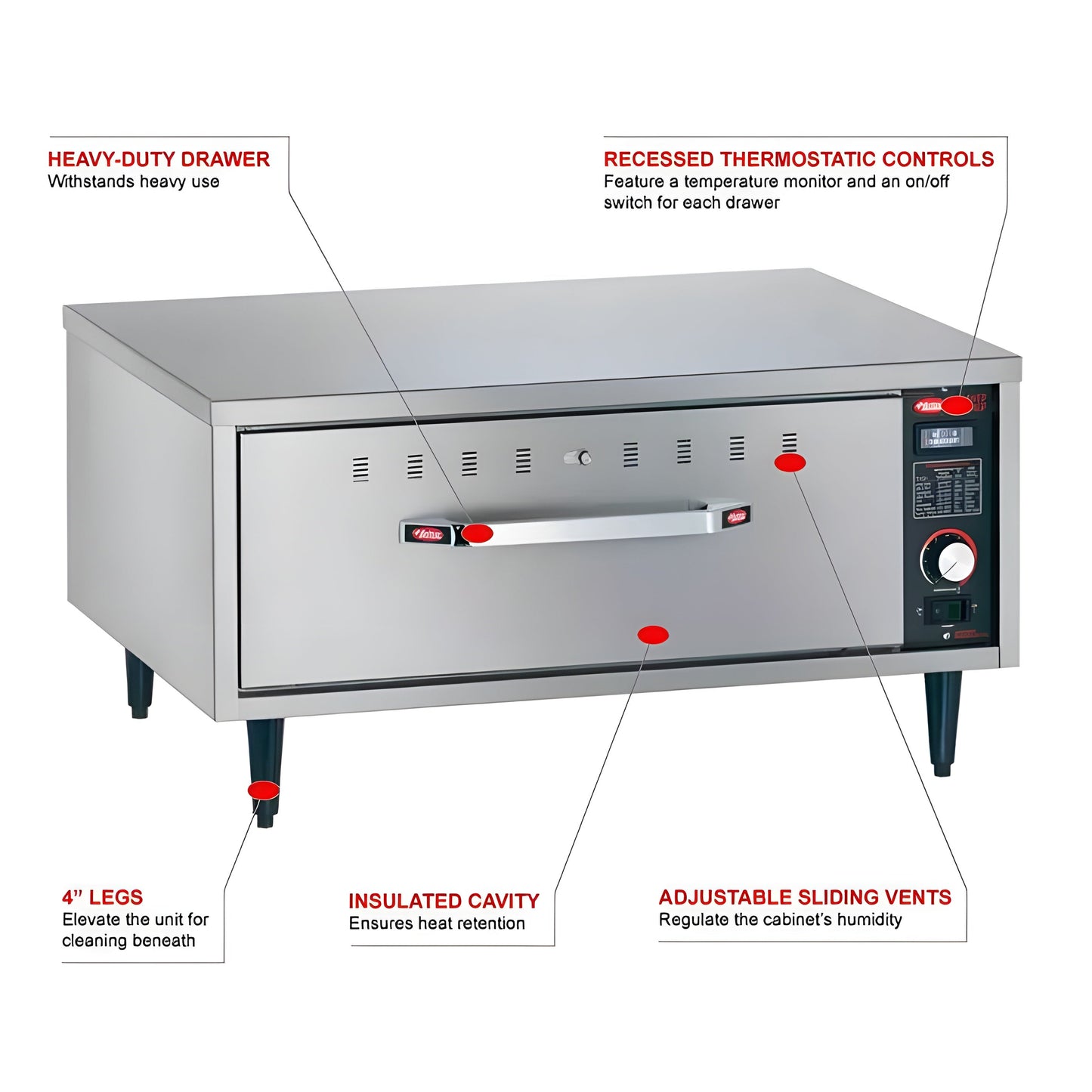 Hatco  30" Standard Drawer Warmer - HDW-1