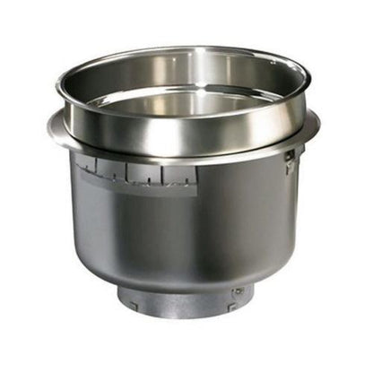 Hatco 7 Qt. Stainless Steel Drop-In Round Heated Well Warmer - HWB-7QTD