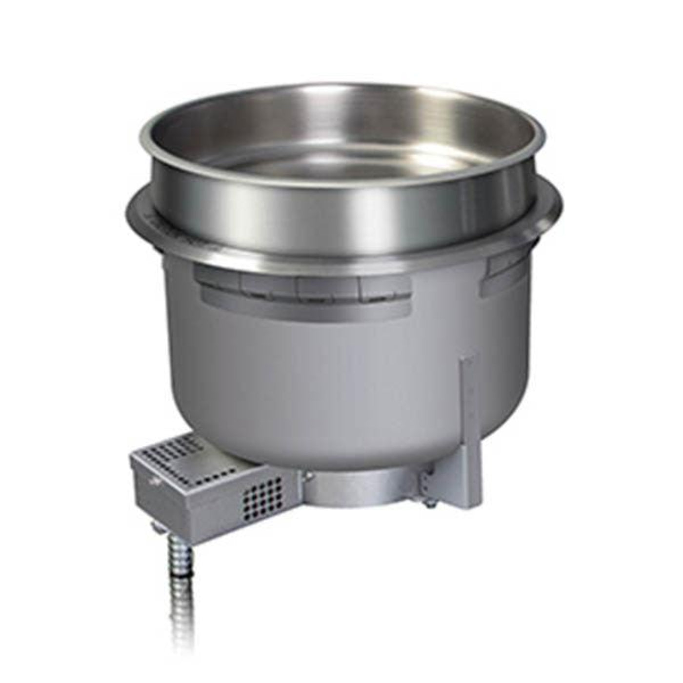 Hatco  11 Qt. High Watt Stainless Steel Drop-In Round Heated Well Warmer - HWBH-11QTD