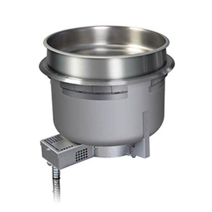 Hatco  11 Qt. High Watt Stainless Steel Drop-In Round Heated Well Warmer - HWBH-11QTD