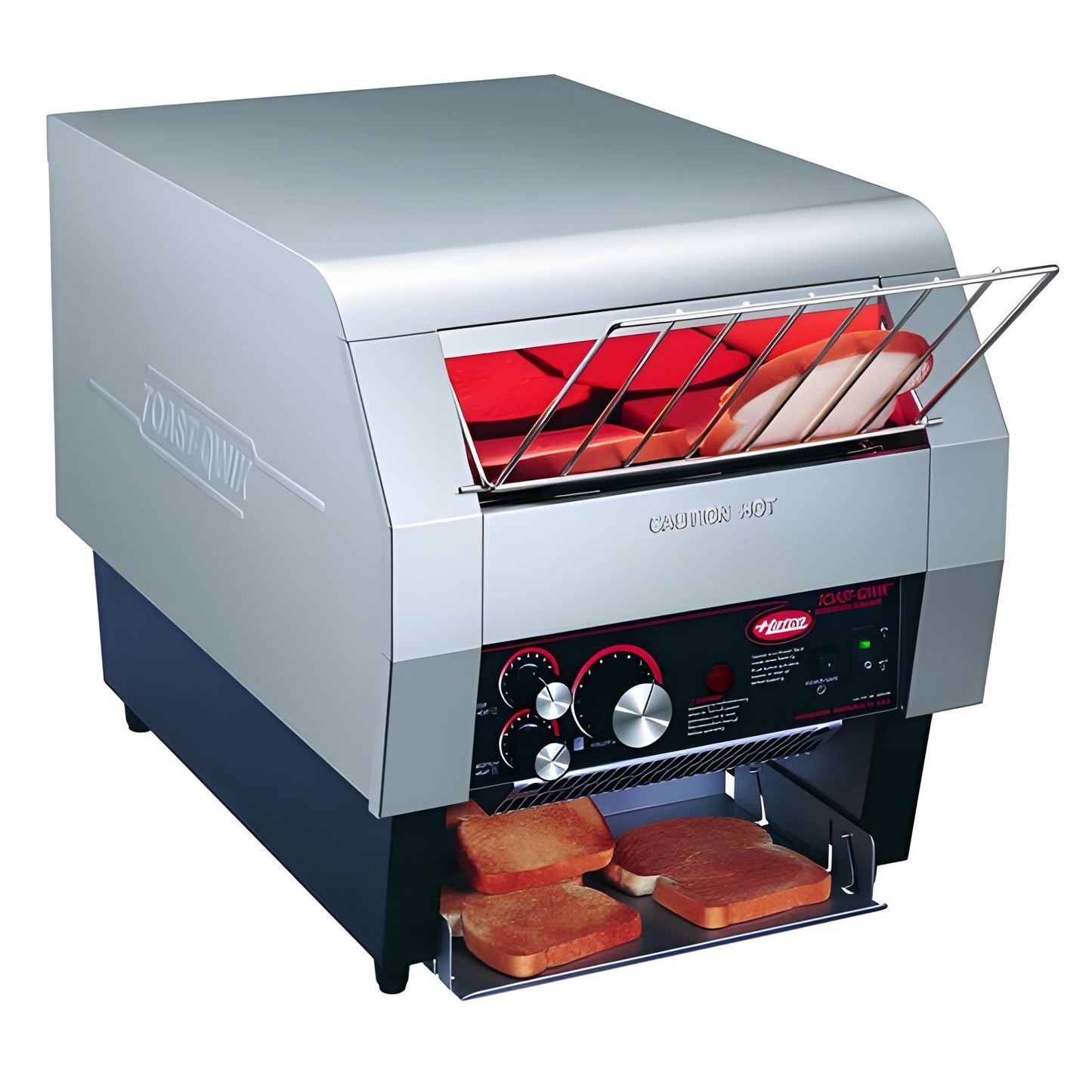 Hatco  14.15" Toast-Qwik Electric Conveyor Toaster with 3" Opening - 360 Slices Per Hour, 208V - TQ-400H