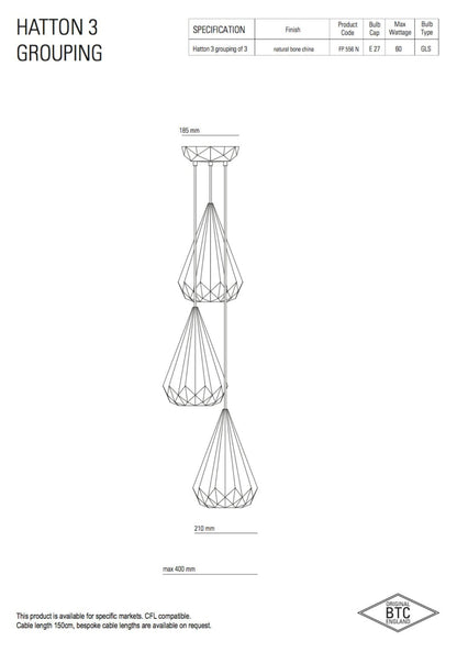 Original BTC Hatton 3 - Grouping Of Three