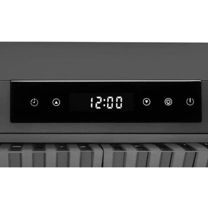 Hauslane 30-Inch Under Cabinet Touch Control Range Hood with Stainless Steel Filters in Black Stainless Steel - UC-PS18BSS-30