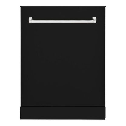 Hallman 4-Pc Kitchen Package w/ 48" Pro Range, 60" Free-Standing Refrigerator, 24" Dishwasher and 48" Hood Bold Stainless Steel