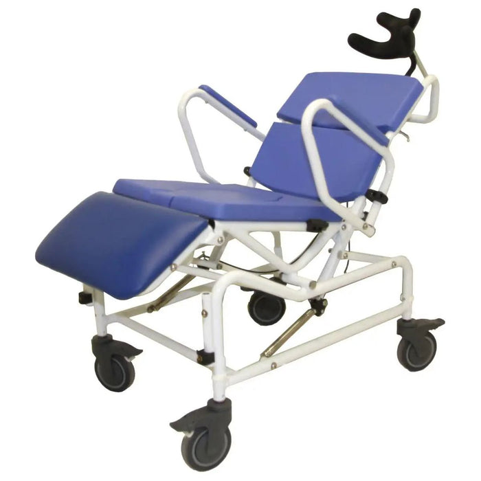 Healthline 170 Tilt and Recline Rehab Shower Commode Chair