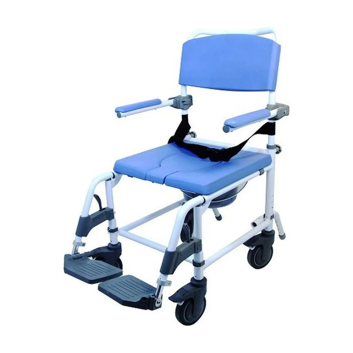 Healthline EZee Life Aluminum Shower Commode Chair