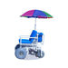 Healthline Rolleez PVC Beach Wheelchair