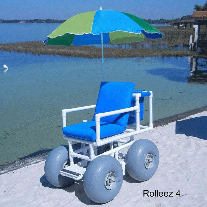 Healthline Rolleez PVC Beach Wheelchair