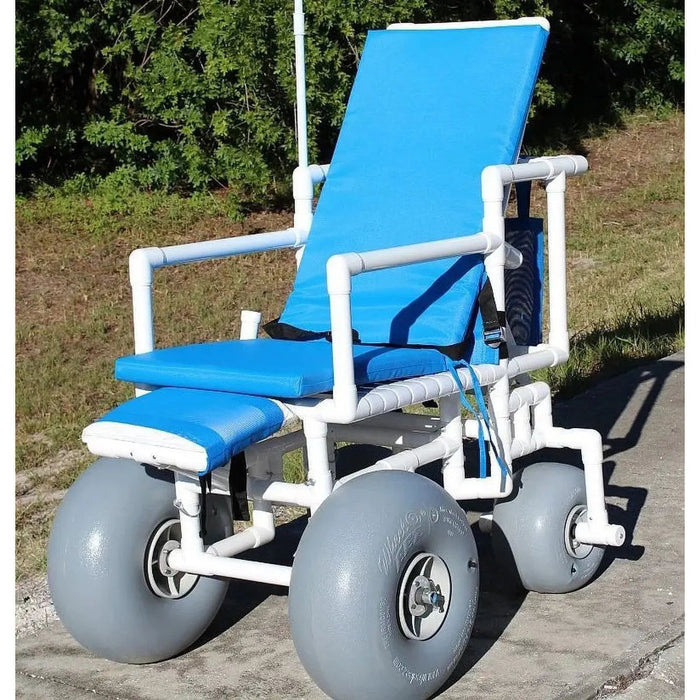 Healthline Rolleez PVC Beach Wheelchair