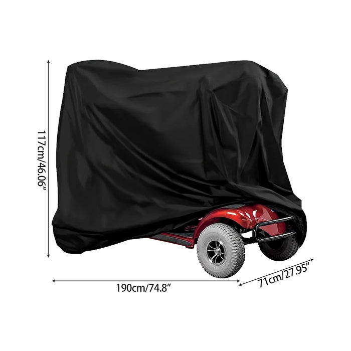 Heavy Duty Waterproof Cover For Mobility Scooter and Wheelchair