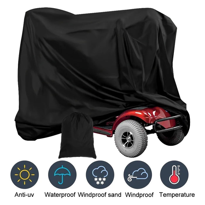 Heavy Duty Waterproof Cover For Mobility Scooter and Wheelchair