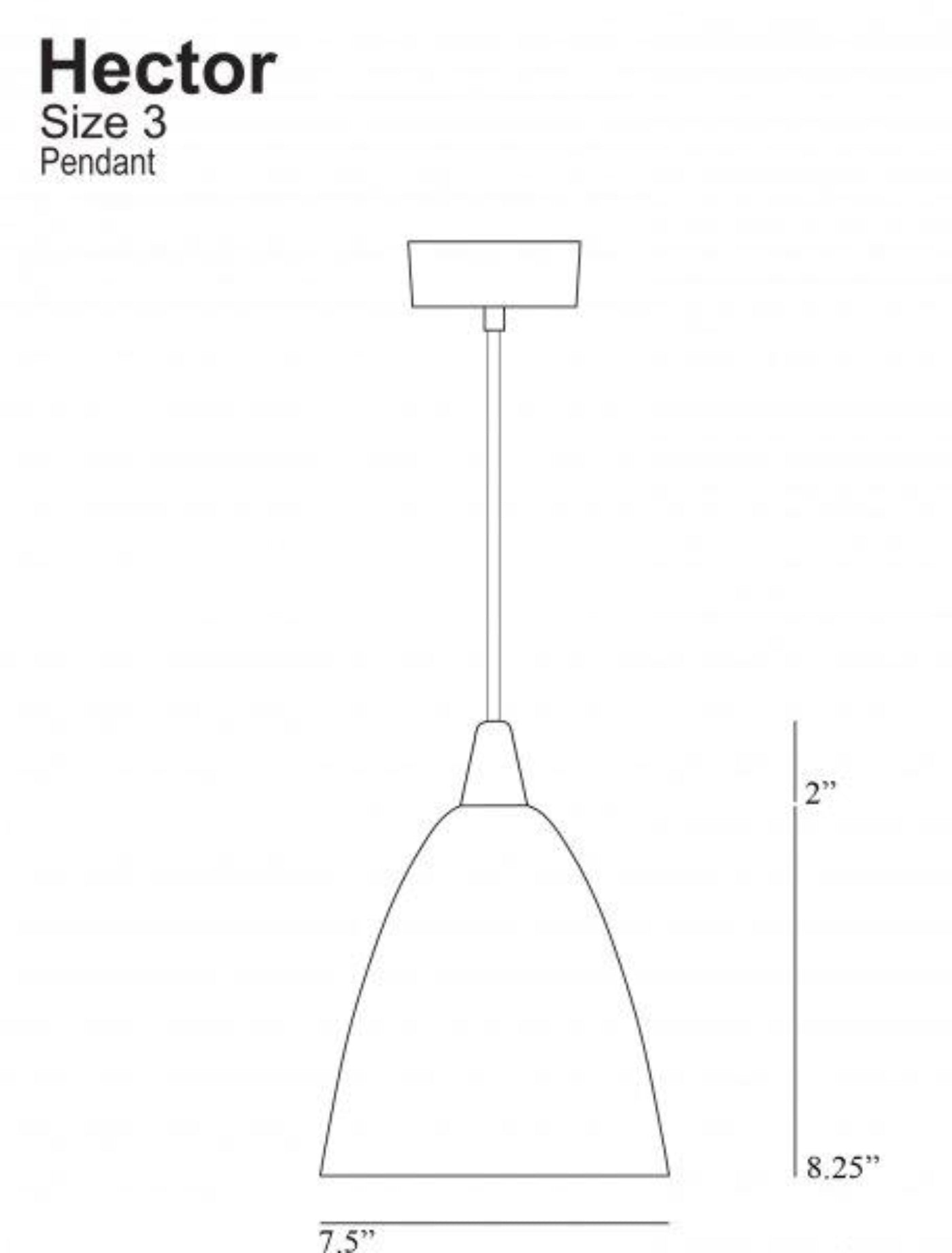Original BTC Hector 3 Pendant